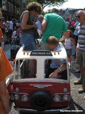 Het kleinste taxibusje ooit - inschikken