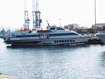 Milazzo - the hydrofoil boat