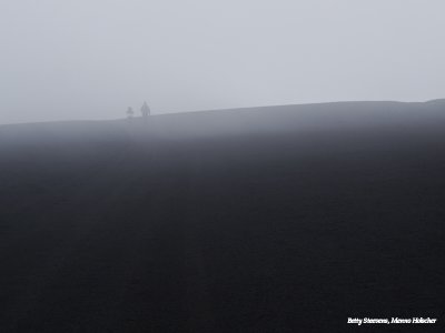 Mount Etna - into the clouds