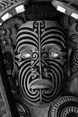 Maori carving