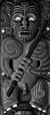 Maori carving