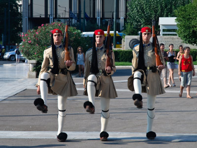 Greek Palace Guards Athens