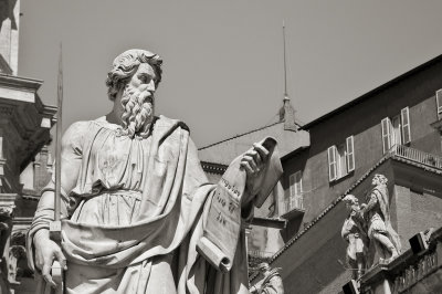 St Paul Statue, Vatican, Rome