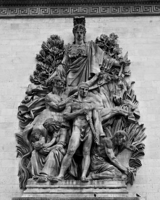 Arc de Triomphe, Paris, France