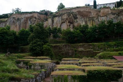 The Etruscan Necropolis of Crocifisso di Tufo, Orvieto, Umbria, Italy
