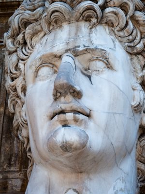  Colossal head of Augustus