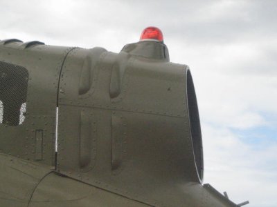 UH-1H exhaust housing