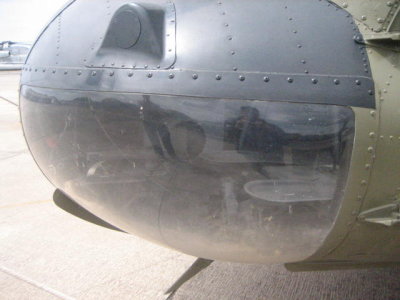 UH-1H nose window
