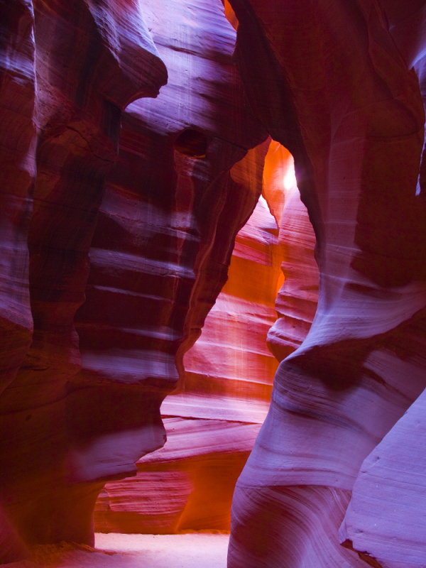 Upper Antelope Canyon - slot canyon - The Bear