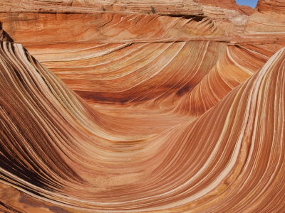 The Wave sandstone formation