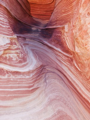 The Wave sandstone formation