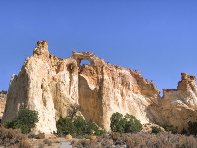 Grosvenor Arch - actually three arches, two of which are visible in this image