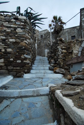 Ah! Steps up to the castle