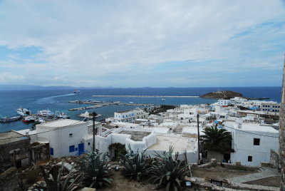 Harbour from Castle.