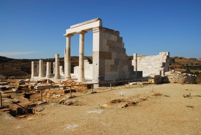 Ruins of the Temple of Demeter.