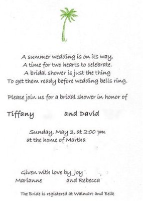 2009 May 3 David and Tiffany's Bridal Shower  (password is David's last name)