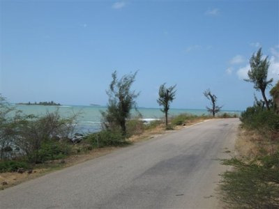 driving by the beach