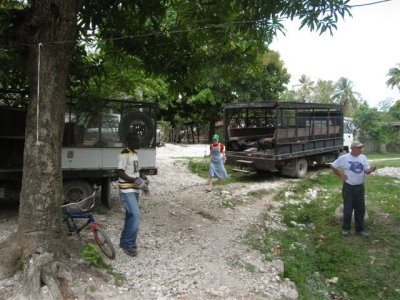 the transport truck