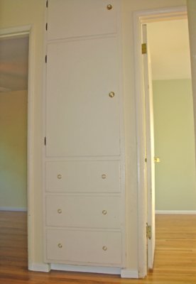 Hall Built-ins to bedrooms