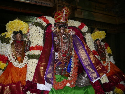 Devanathan thirukkolam during Thirumozhi Saatrumurai.JPG