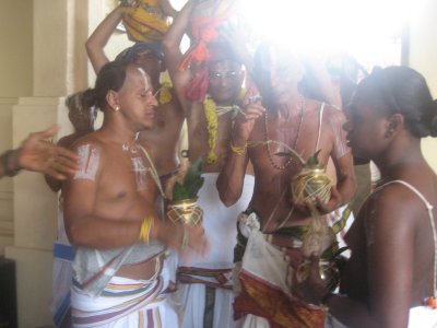 Sri Ramanuja dheekshithar leading the kumbam-s.jpg