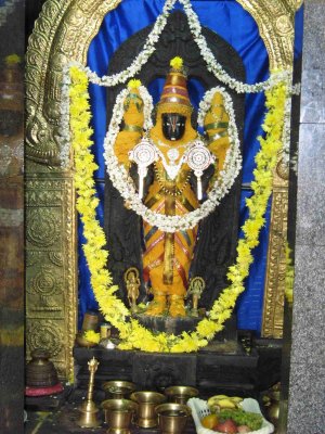 This is Sri Lakshmikantha Perumal Temple in Hebbalu