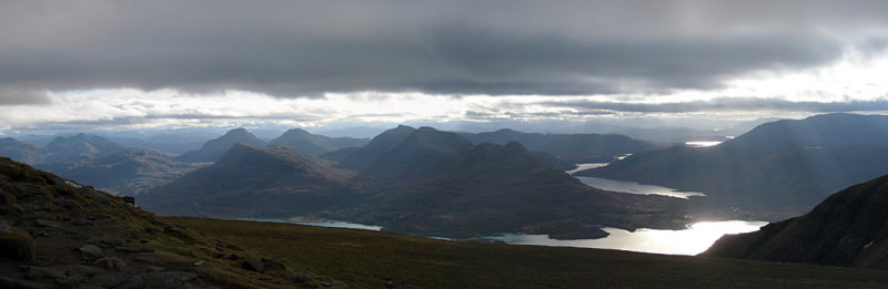 Nov 08 Ben Alligan Torridon panorama