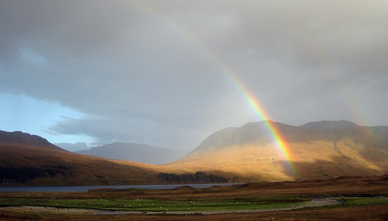 Oct 10 Mull Loch Ba Rainbow