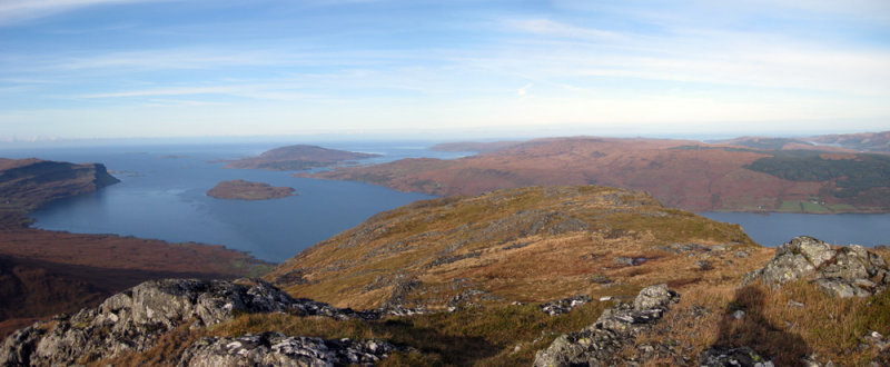 Oct 10 Mull North from Beinn Ghraig