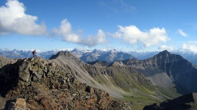 View south from Lenzerheide area