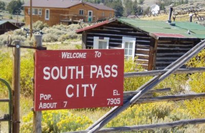 South Pass City -population about 7 !
