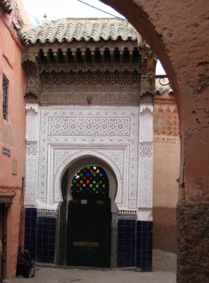 Mosque door in the Medina