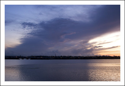 Storm Cloud over Poole Town