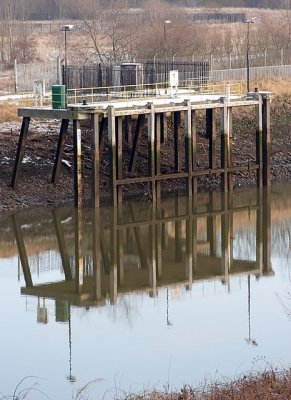 Jetty at low tide