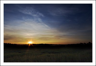 Sunrise over Holes Bay