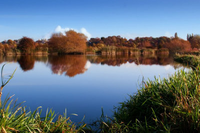 View across the River Tees, UK