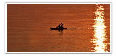 Kayak on Lake Superior