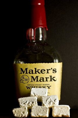Marker's Mark Bourbon Whisky Marshmallows