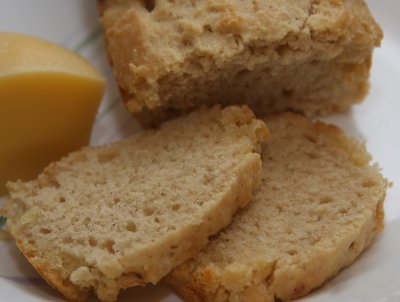 Home made beer onion bread