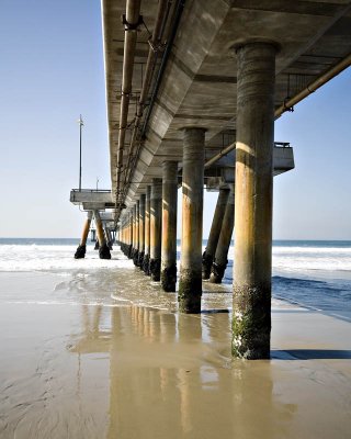 VENICE BEACH PIER CA.