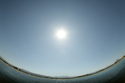 Fish view of Telemaco bay