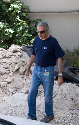 Beware, man at work - Sicily - 2009