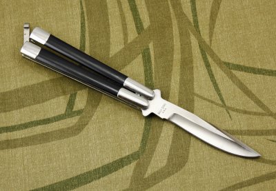 black micarta bowie