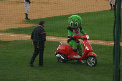 Strange Mascot From Another Planet
