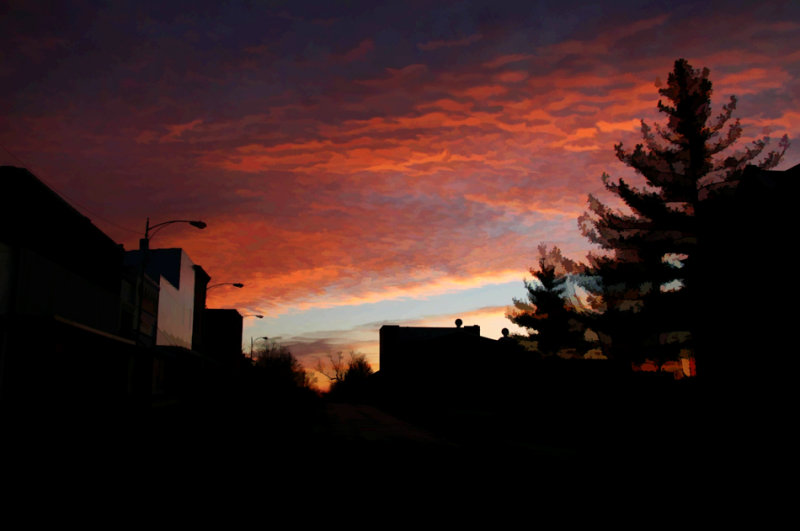 Sunrise from Downtown