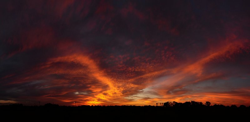 Red Sky in Morning