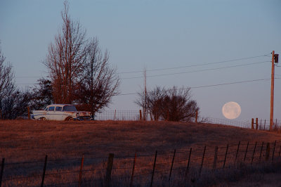Wolf Moon and '57 Chevy