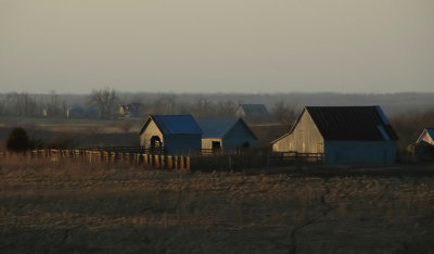 Farmsteads in Southern Gentry County
