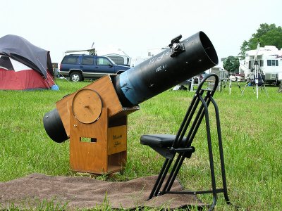 Homemade Dobsonian at Heart of America Star Party