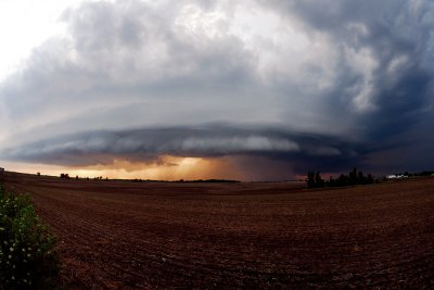 Supercell with Fisheye Lens